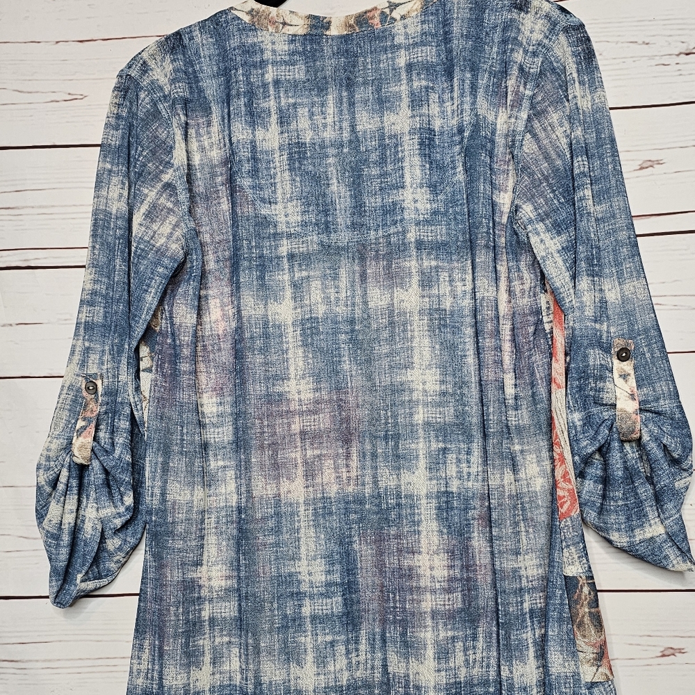 Multiples Patchwork Asymmetrical Tunic - image 6